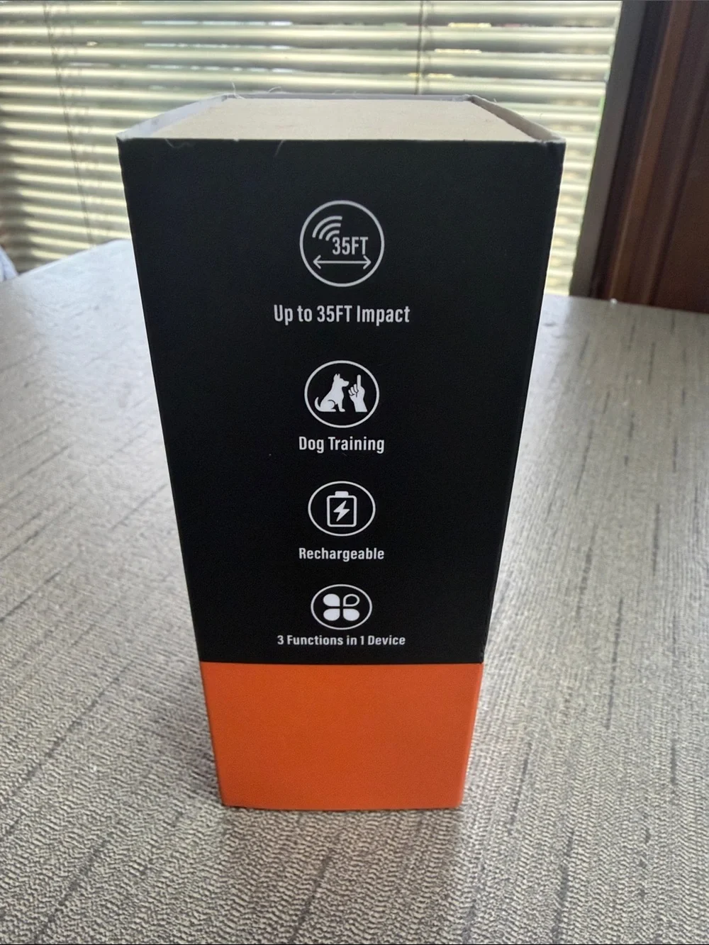 Ultrasonic Dog Trainer - Black and Orange